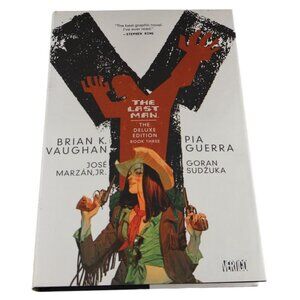 Y: The Last Man Volume 3 Deluxe Edition HC Brian K Vaughan Pia Guerra Vertigo GN